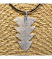 Collier - Sapin festif - Argent