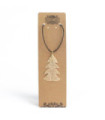 Collier - Sapin festif - Or