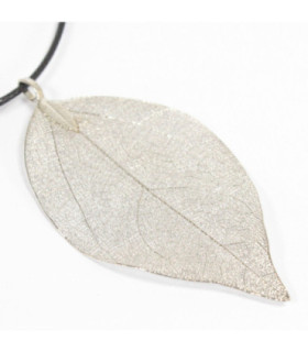 Bijoux uniques en vraies feuilles - fabriqués à la main avec de vraies feuilles