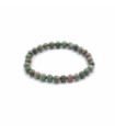 Bracelet de pierres précieuses pour la manifestation - Jaspe vert - Croissance