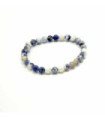 Bracelet de pierres précieuses pour la manifestation - Sodalite - Vérité