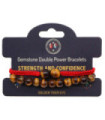 Bracelets de pierres précieuses à double pouvoir - Oeil de tigre