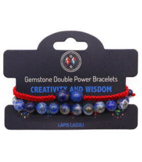 Bracelets en lapis-lazuli - Sagesse et créativité