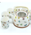 Herbal Teapot Set - Butterflies