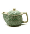 Small Herbal Teapot - Green Mosaic