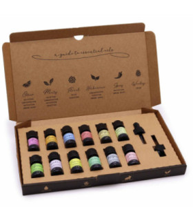Coffret d'huiles essentielles d'aromathérapie Ancient Wisdom - édition printemps