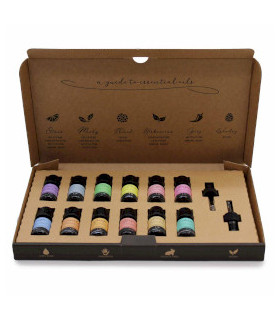Essential Oil Aromatherapy Set - Perfect Mind and Home Gift