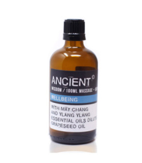 Huile de massage Premium Wellbeing | Ancient Wisdom Quality