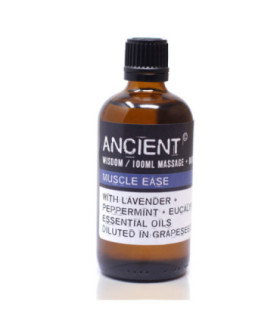 Huile de Massage Premium Muscle Ease | Ancient Wisdom Quality