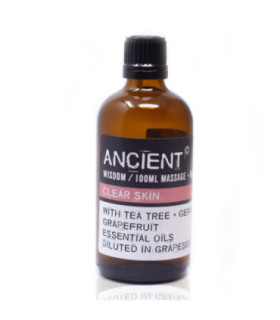 Premium Clear Skin Massage Oil | Ancient Wisdom Quality