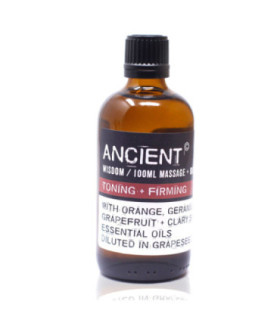 Premium Toning & Firming Massage Oil | Ancient Wisdom Quality