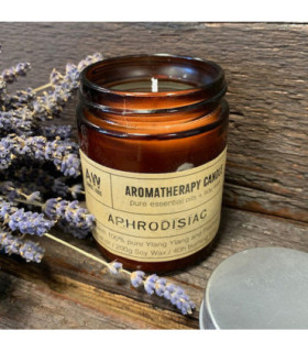 Aromatherapy Candle - Aphrodisiac | Pure Essential Oils & Soy Wax