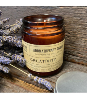 Aromatherapy Candle - Creativity | Pure Essential Oils & Soy Wax
