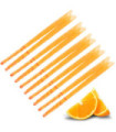 2x Scented Ear Candles - Sweet Orange