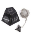 Raw Crystal Gemstone Tea Strainer - Black Obsidian