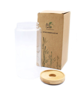 Pots en verre Cottage Bamboo - 15cm | Design élégant et durable