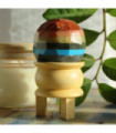 Gemstone Faceted Healing Ball & Stand - Seven Chakra