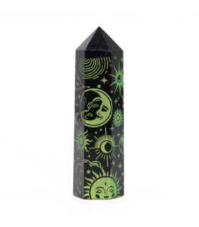 Green Lunar Obsidian Obelisk: A Must-Have For Crystal Enthusiasts